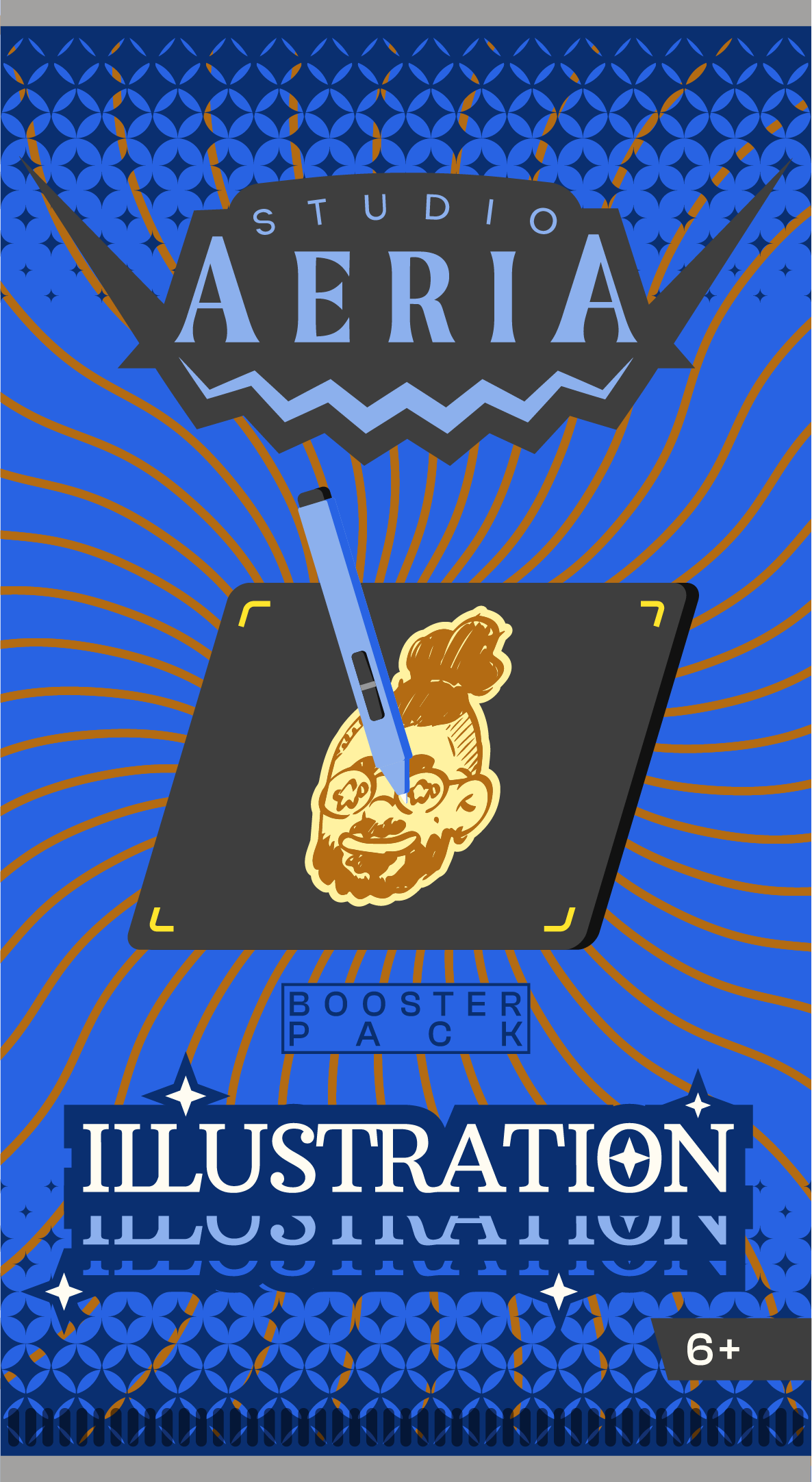Booster de cartes des compétences - Illustration